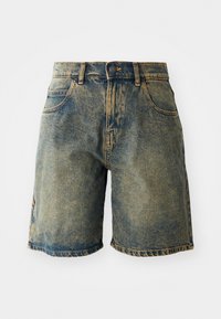 Unselected, yellow fade indigo