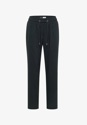 Cecil, MID-WAIST SLIM-LEG PANTS IN A LOOSE FIT - Træningsbukser - palm breeze green