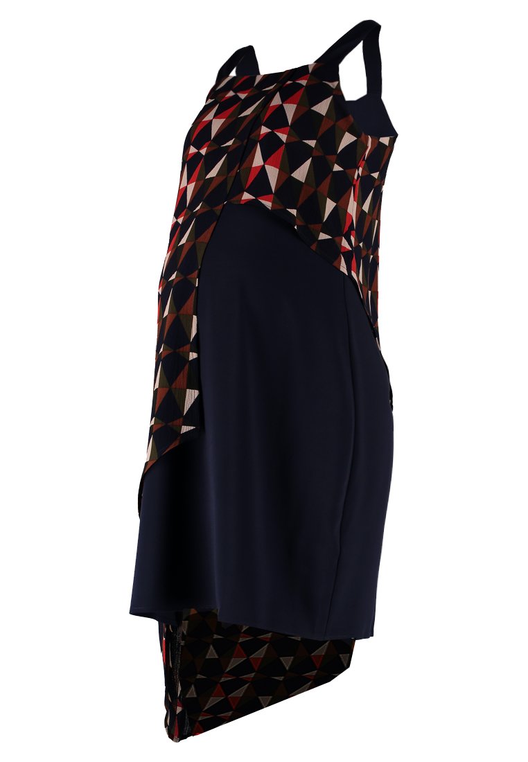 Spring Maternity Jurk donkerblauw Spring Maternity Jurk donkerblauw