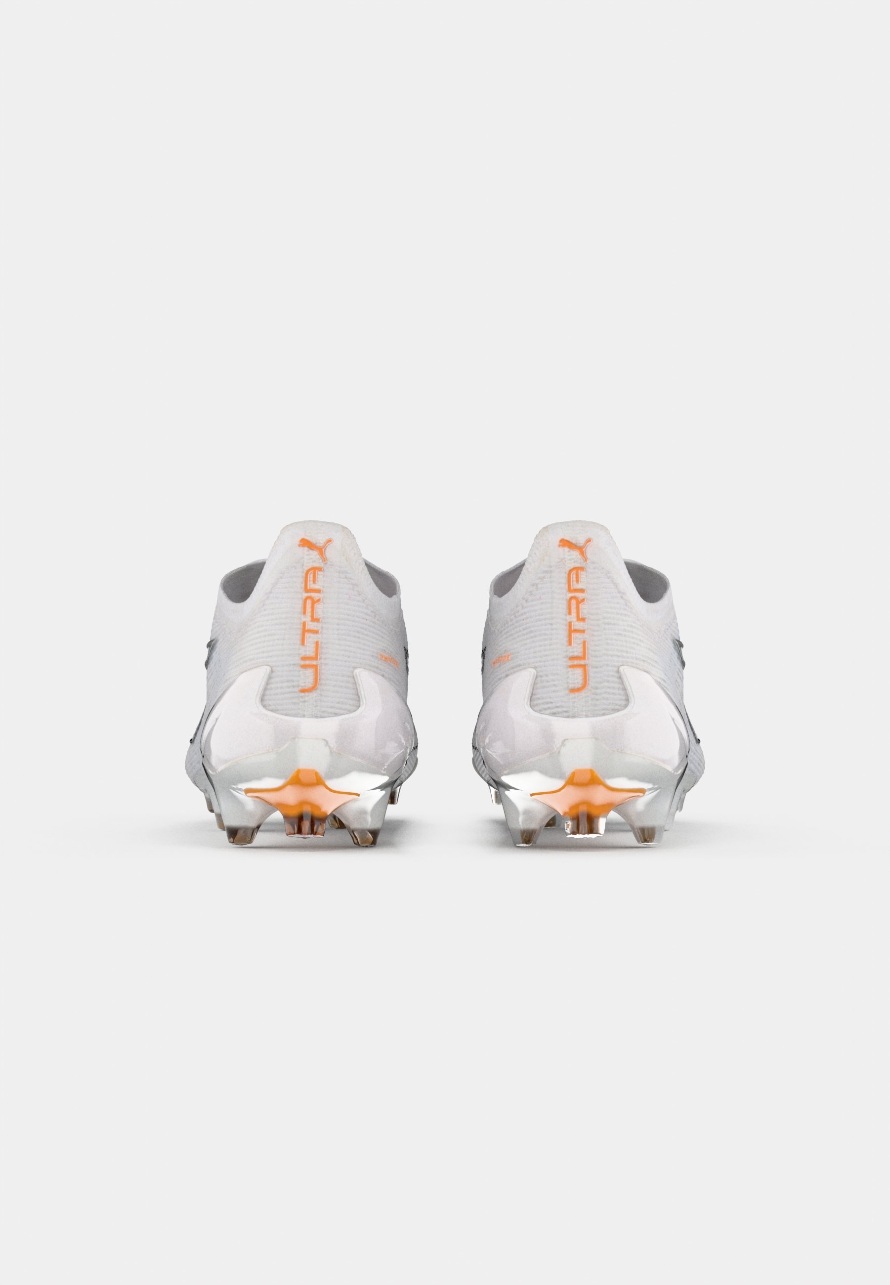 orange and grey cleats