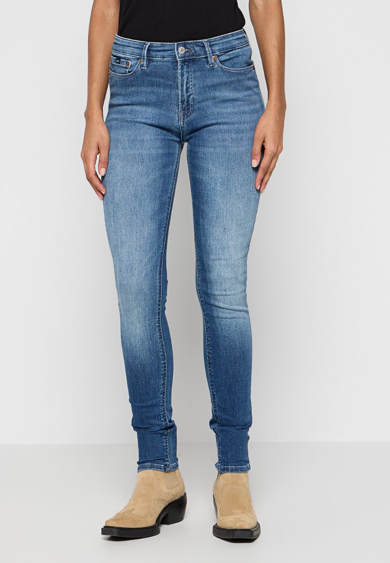 Denham Jeans Skinny Fit blauw
