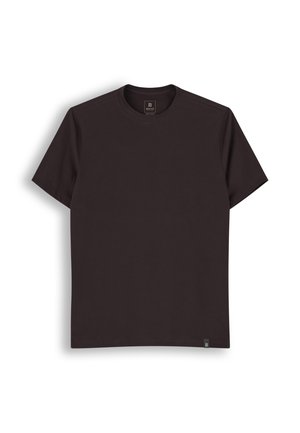 Boggi Milano, T-shirt basique - dark brown