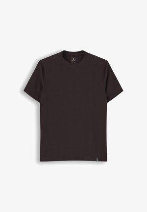 Boggi Milano, T-shirt basique - dark brown