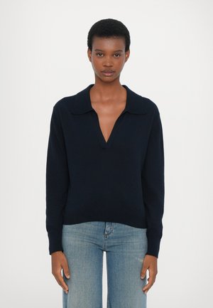 CLOSED POLO LONGSLEEVE - Jumper - dark night