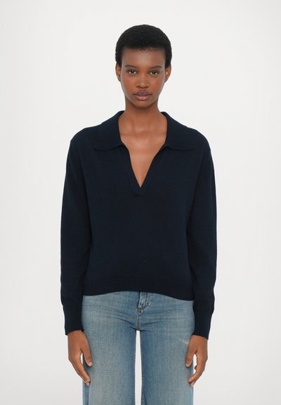 CLOSED POLO LONGSLEEVE - Vesta - dark night