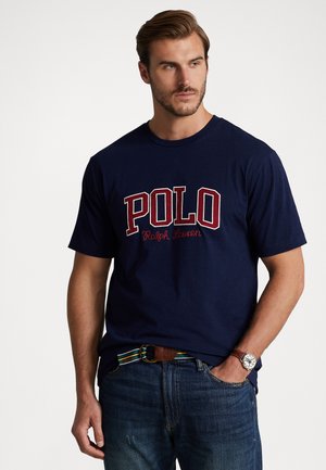 SHORT SLEEVE - Print T-shirt - cruise navy