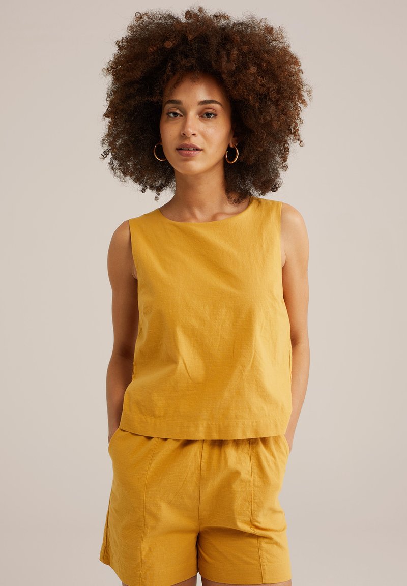 WE Fashion - Jumpsuit - mustard yellow, Enlarge