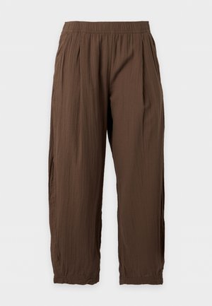 GAP, BARREL PANT - Pantalon classique - cool brown