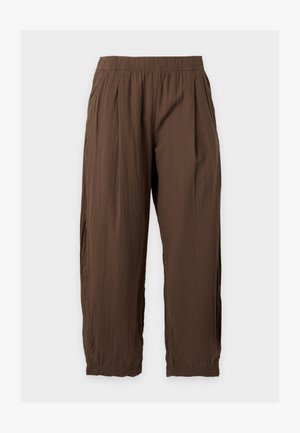 GAP, BARREL PANT - Pantalon classique - cool brown