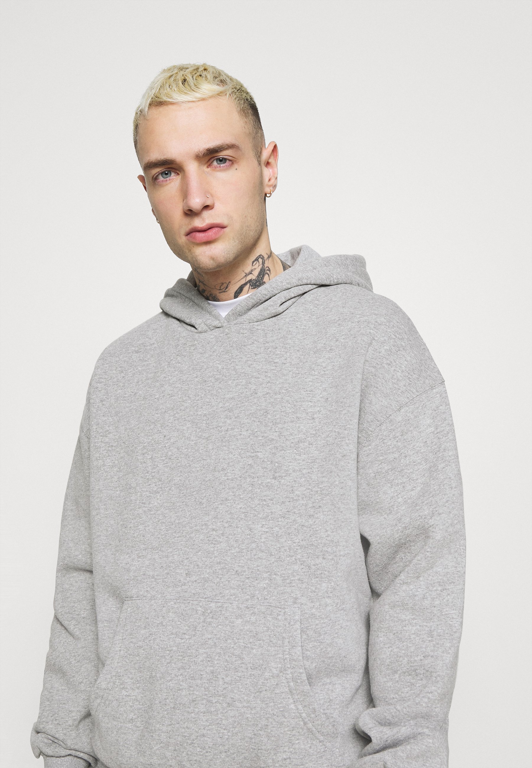 basic grey hoodie