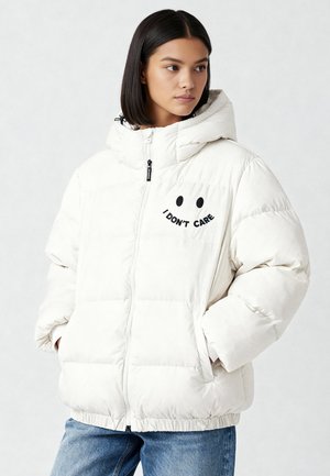 I DONT CARE - Winterjacke - off-white