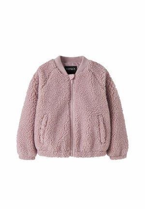 Name it, TEDDY JACKET BOMBER - Fleecejacke - violet ice