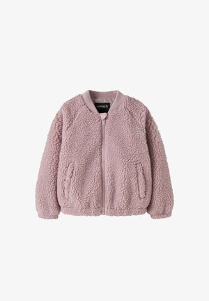 Name it, TEDDY JACKET BOMBER - Jakna iz flisa - violet ice