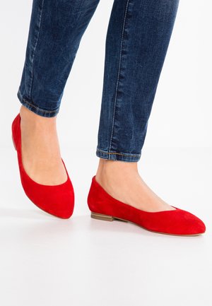 Caprice Klasické baleríny  - red