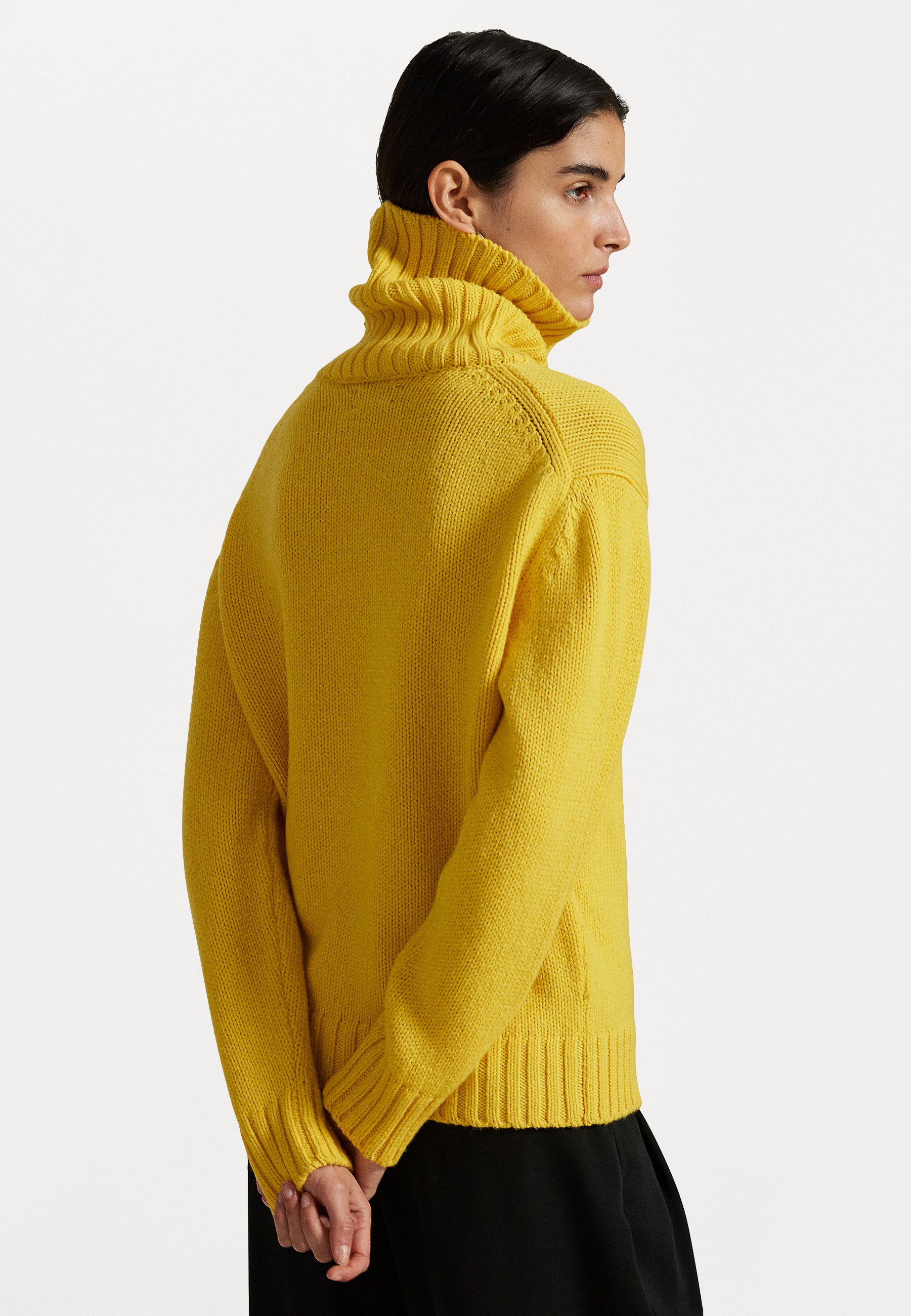 Polo Ralph Lauren BIG PONY WOOL TURTLENECK SWEATER - Jersey de