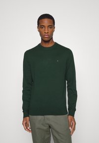 Tommy Hilfiger PIMA ORG CTN CASHMERE CREW NECK - Camisola - hunter