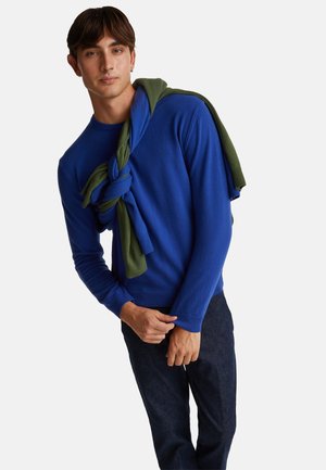 CREW NECK - Strickpullover - blue