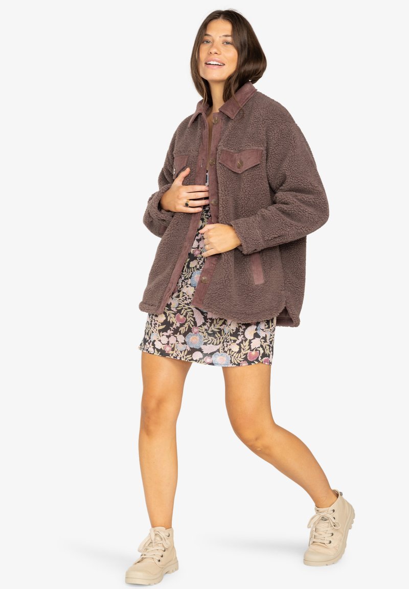 Billabong Fleecejas bruin