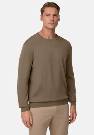 Strickpullover - taupe