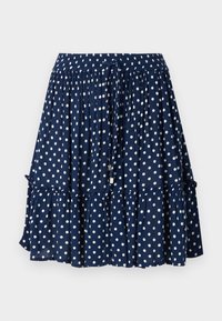 ONLIBIZA LIFE - A-line skjørt - night sky/ibiza white