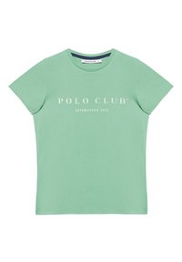 Polo Club NEW ESTABLISHED TITLE - T-shirt print - turquoise