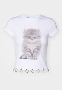 KITTY BABY TEE - Nyomott mintás póló - multi