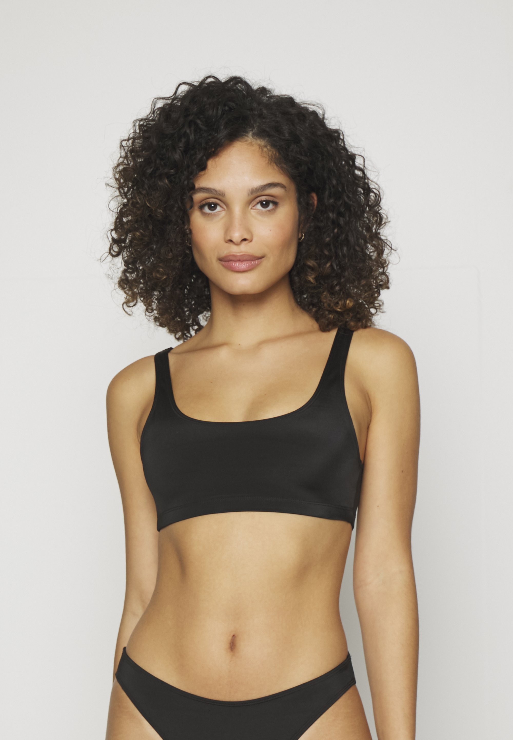Monki Top de bikini - black/negro -