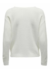 JDY JUSTY MAYA - Pullover - cloud dancer