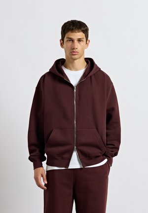 Burocs, Sudadera con cremallera - plum