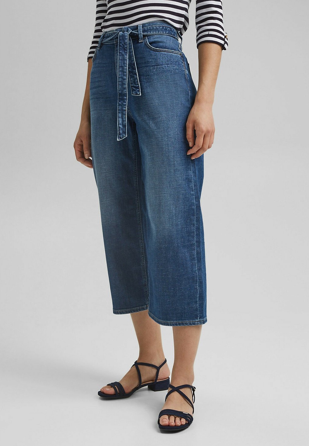 Jeans-Culotte aus Organic Cotton