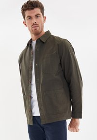 Threadbare - THB SHACKET SUNTER - Vasaras jaka - khaki Miniatūras attēls 1