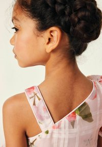 Baker by Ted Baker FLORAL ONE SHOULDER BURNOUT-REGULAR FIT - Cocktailkleid/festliches Kleid - pink