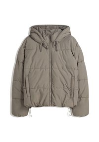 WITH HOOD PUFFER  - Jachetă de iarnă - khaki