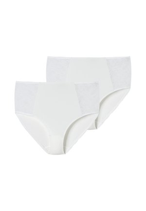 2-PACK - Muotoileva alusasu - weiss