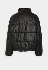 NIKKIE ADLEY PUFFER - Casaco de pele sintética - black