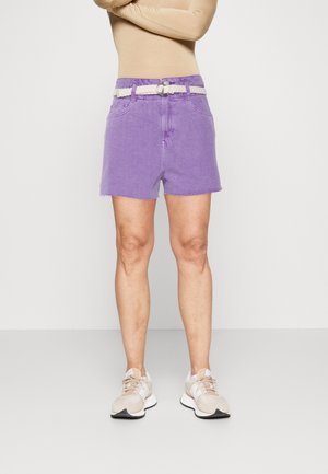 Jeansshorts - purple