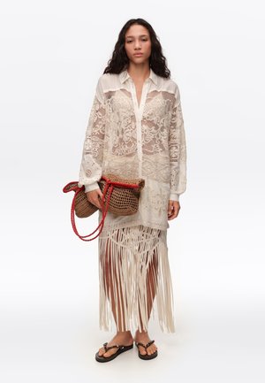 BIMBA Y LOLA, Bolso shopping - natural oscuro
