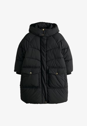 Next, REGULAR FIT - SHOWER RESISTANT FAUX FUR LINED PADDED COAT - Winter coat - black