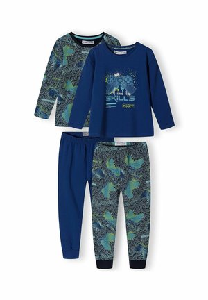 2 PACK SET - Pyjama - dark blue green