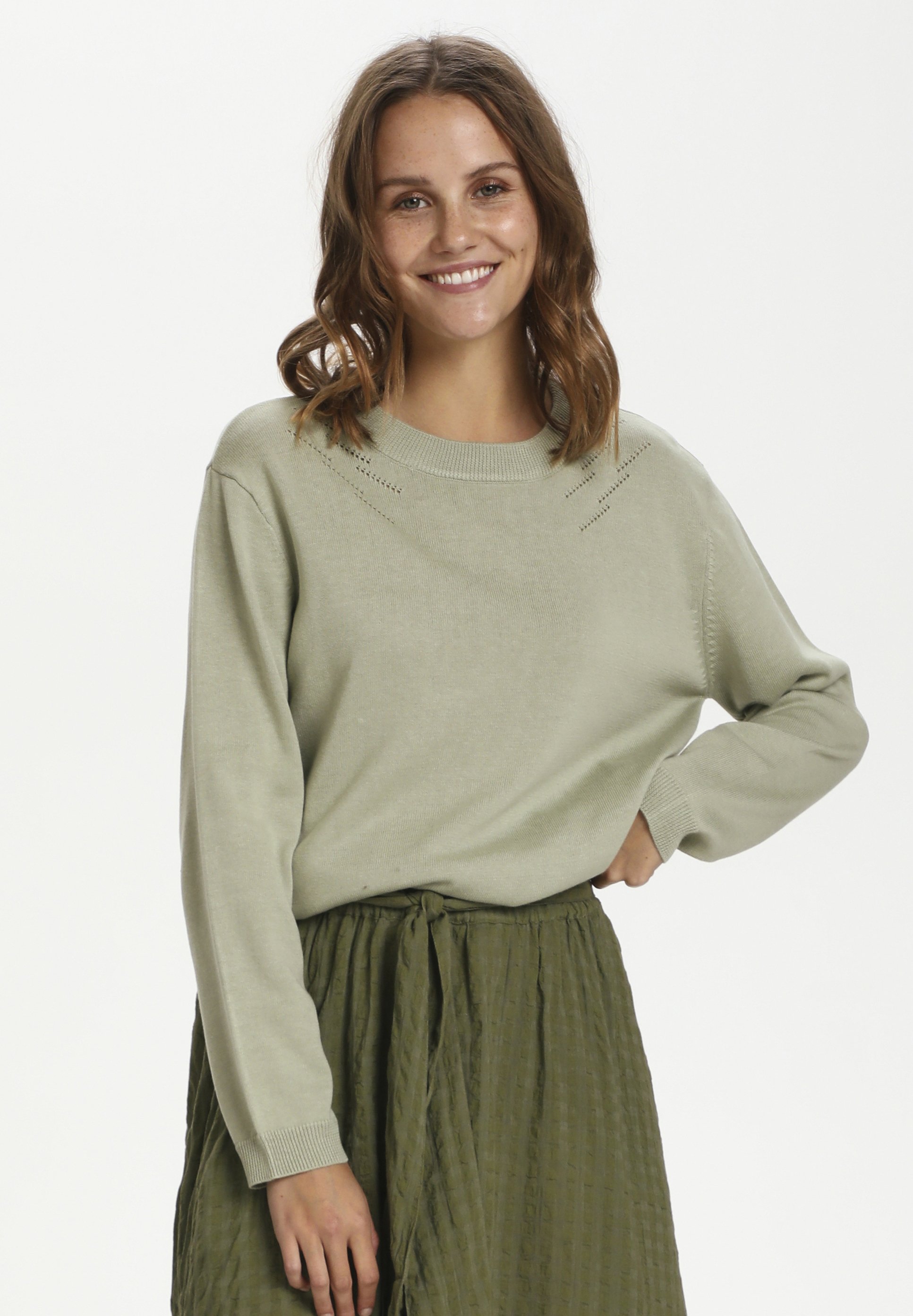 Saint Tropez HERAIASZ - Trui - basil/Groen - Zalando.nl