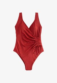 Unselected, rust red textured