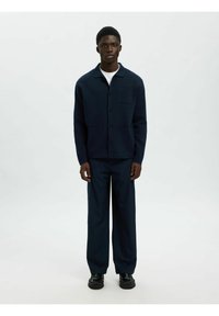 Selected Homme MIKE LIGHT LS  - Chaqueta de punto - sky captain