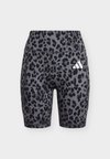 OPTIMÉ ESSENTIALS WORKOUT LEOPARD SHORT - Κολάν - grey four/grey six/black