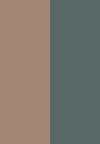 classic gold / green teal