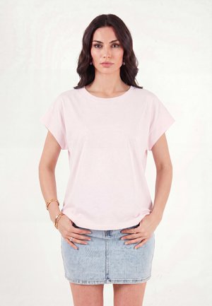 Lela & Buratti, LELA & BURATTI T SHIRT REGULAR FIT - Camiseta básica - nude
