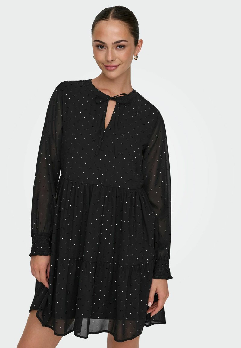 JDY LANGARM - Day dress - schwarz/black - Zalando