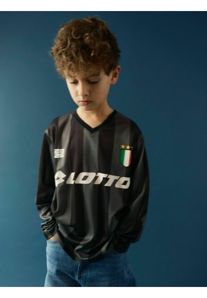 Name it, Long-Sleeved Lotto - Long sleeved top - lava smoke