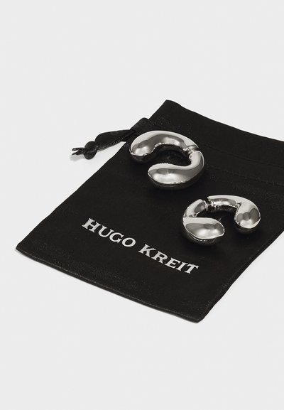 HUGO KREIT PISTIL EARRINGS - Pendientes - silver-coloured