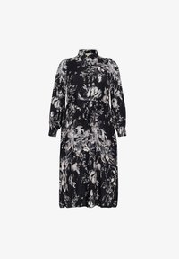 Selezionato, black white painted flower