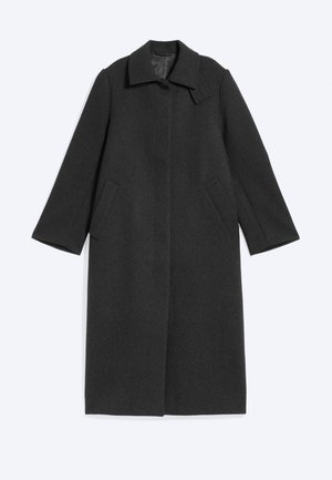 Weekday, GATE COAT - Klasický kabát - off black melange